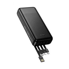 Універсальна мобільна батарея 20000 mAh HOCO J163A Wonderful 10 W повербанк чорний