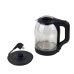 Електрочайник Delfa DK2650X скло 1.8 л чорний Електрочайник Delfa DK2650X скло 1.8 л чорний