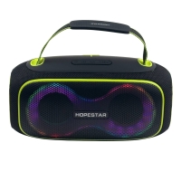 Колонка портативна HOPESTAR Party Box 150 Bluetooth LED чорний