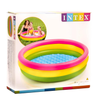 Дитячий надувний басейн Intex 57412 114 х 25 см різнобарвний