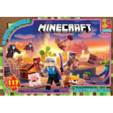 Пазли ТМ "G-Toys" із серії "Minecraft" (Майнкрафт), 117 ел MC804 new