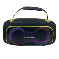 Колонка портативна HOPESTAR Party Box 150 Bluetooth LED чорний