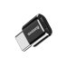 Перехідник microUSB F/Type-C M Baseus чорний