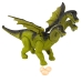 Інтерактивна іграшка Динозавр 891A зі звуковими та світловими ефектами 42 см зелений