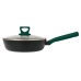 Сковорідка антипригарне покриття Ringel RG-1101-26/h/L Herbal з кришкою діаметр 26 см
