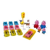Ігровий набір 4в1 Свинка Пеппа Car Park 618-2 з аксесуарами