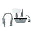 Пароочисник ручний Steam Cleaner DF-958 1000 Вт білий