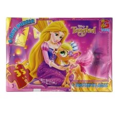 Пазли класичні 35 елементів GP-TA010 Рапунцель з постером