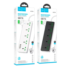 Мережевий подовжувач HOCO AC13A Talento 5-position socket(1C3A)(EU) white new