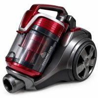 Пилосос контейнерний Crownberg CB-0114 для сухого прибирання 3000 Вт чорний з червоним