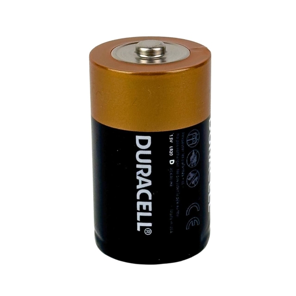Батарейка циліндрична (бочонок) D Duracell LR20 лужна Батарейка циліндрична (бочонок) D Duracell LR20 лужна