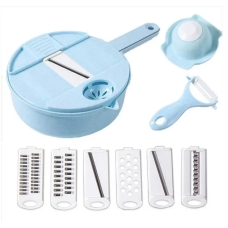 / Подрібнювач овочів ручна W15  9.0х20.5х20.5см, блакитна