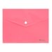 Папка на кнопці А5 Optima пластик рожевий Папка на кнопці А5 Optima пластик рожевий