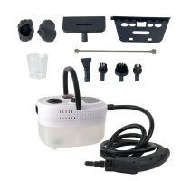 Пароочисник Crownberg CB-961 3000 Вт білий з чорним