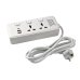 Мережевий фільтр-подовжувач 2 розетки AND WL-6 2хUSB/Type C 10 А 1.8 м білий
