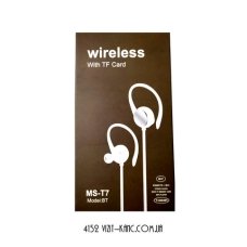 / Бездротові навушники Bluetooth Wireless MS-T7 білий