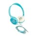 Навушники дитячі дротові накладні Єдиноріг TANGKA TK-21 AUX з мікрофоном блакитний Навушники дитячі дротові накладні Єдиноріг TANGKA TK-21 AUX з мікрофоном блакитний