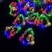 Світлодіодна гірлянда-завіса прозорий дріт Фігурки в ялинці 10 LED Magic Lights 3 х 0.6 м мульти