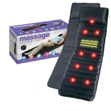 Масажний матрац Massage вібромасаж чорний