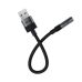 Аудіокабель USB/3.5 мм AUX 0.15 м Acefast J13 чорний