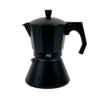 Кавоварка гейзерна алюмінієва Empire EM-6610 Блек V 500 мл чорний