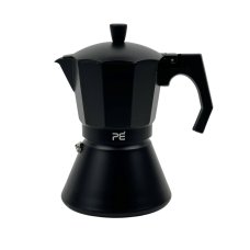 Кавоварка гейзерна алюмінієва Empire EM-6610 Блек V 500 мл чорний