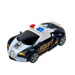 Робот-трансформер Police 715-1 12 см білий з чорним