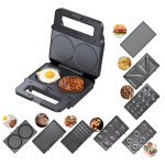 Мультимейкер 8в1 Zepline ZP-808 антипригарне покриття 2200 Вт чорний зі сріблястим