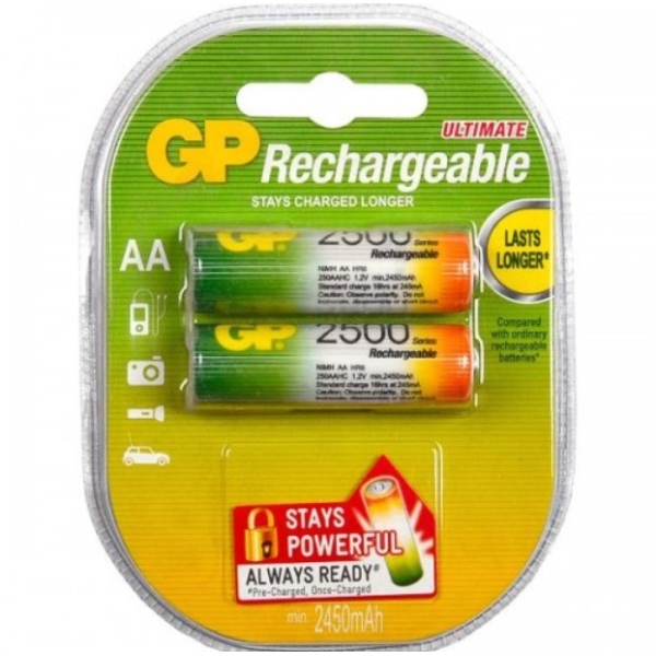 / Акумулятори GP АА 2500 акумуляторні