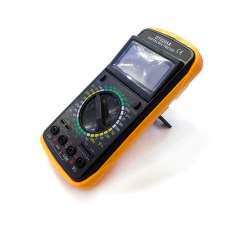 Мультиметр цифровий Digital Multimeter DT9205A чорний з жовтим