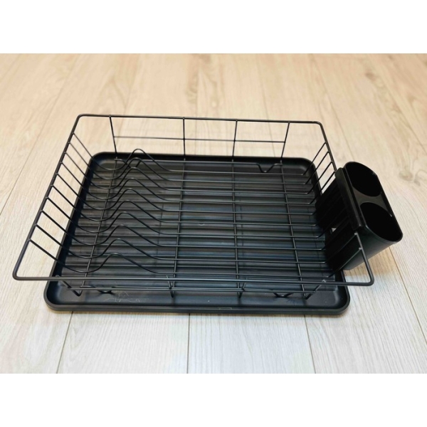 / Сушарка одноярусна металева Блек 42 х 31 х 11 см ( шт ) 3368 new