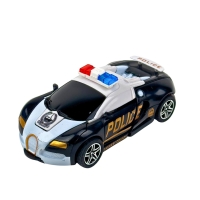 Робот-трансформер Police 715-1 12 см білий з чорним
