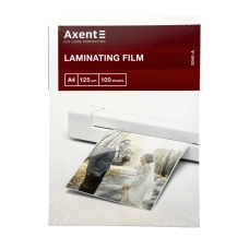 Плівка для ламінування А4 Axent 2040-А глянцева 216 х 303 мм 125 мкм 100 шт
