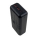 Універсальна мобільна батарея 30000 mAh XO PR189 22.5 W повербанк чорний