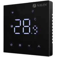 Терморегулятор для котла опалення NAVIN WT410 B-3А з Wi-Fi чорний new