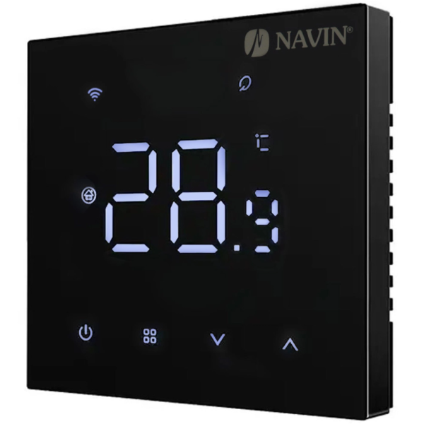Терморегулятор для котла опалення NAVIN WT410 B-3А з Wi-Fi чорний new
