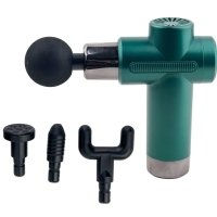 Масажер портативний Fascial Gun RF-723X перкусійний зелений