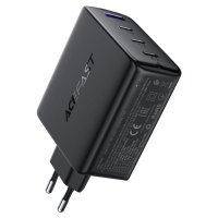 Зарядний блок живлення 3хType-C+USB ACEFAST A94 GaN 100 W 20 V 5 A чорний
