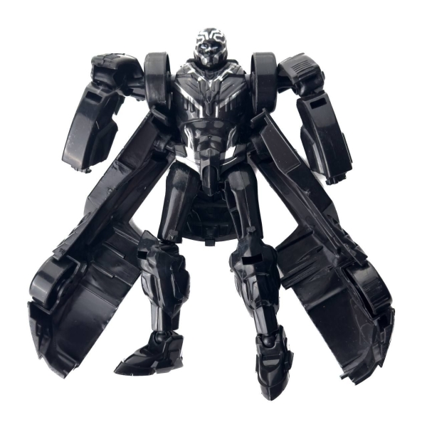 Трансформер Black Panther 14 см чорний