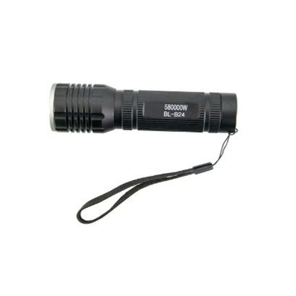 Ліхтар ручний акумуляторний Bailong BL-H-B24 з ремінцем чорний