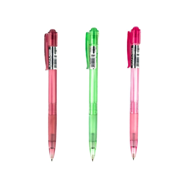 Ручка кулькова синя Economix E10101-25 Pluton 0.5 мм