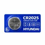 Батарейка кругла (таблетка) Hyundai CR2025 Blister 5 7019592 new