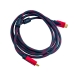 Кабель HDMI/HDMI 3 м чорний з червоним Кабель HDMI/HDMI 3 м чорний з червоним