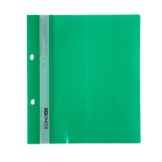 Папка-швидкозшивач А5 Economix E31506-04 з перфорацією зелений