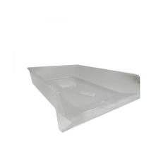 Лоток для паперів А4 горизонтальний Альянс ПС прозорий
