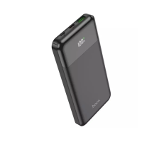 Універсальна мобільна батарея 10000 mAh Hoco J102 Cool figure 20 W повербанк з дисплеєм чорний