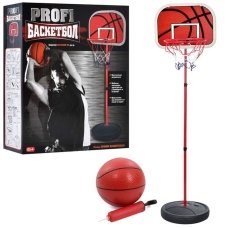 Баскетбольна стійка MR-0332 139 х 35 см чорний з помаранчевим