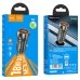 Автомобільний зарядний пристрій з кабелем USB/micro-USB HOCO Z46 18 W сірий
