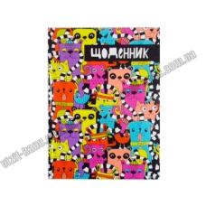 / Щоденник А5  70г.інтегр.обкл,ляссе-30, недатований (138*197мм), 320стор, диз.17181