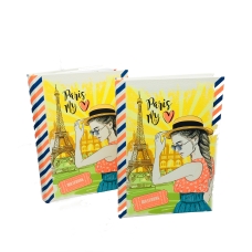 / Щоденник А5 недатований (138*197мм), 320стор, інт.обкл.МІКРОТИСНЕННЯ диз.18296